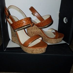 Sale! Bebe helaine cognac sandals